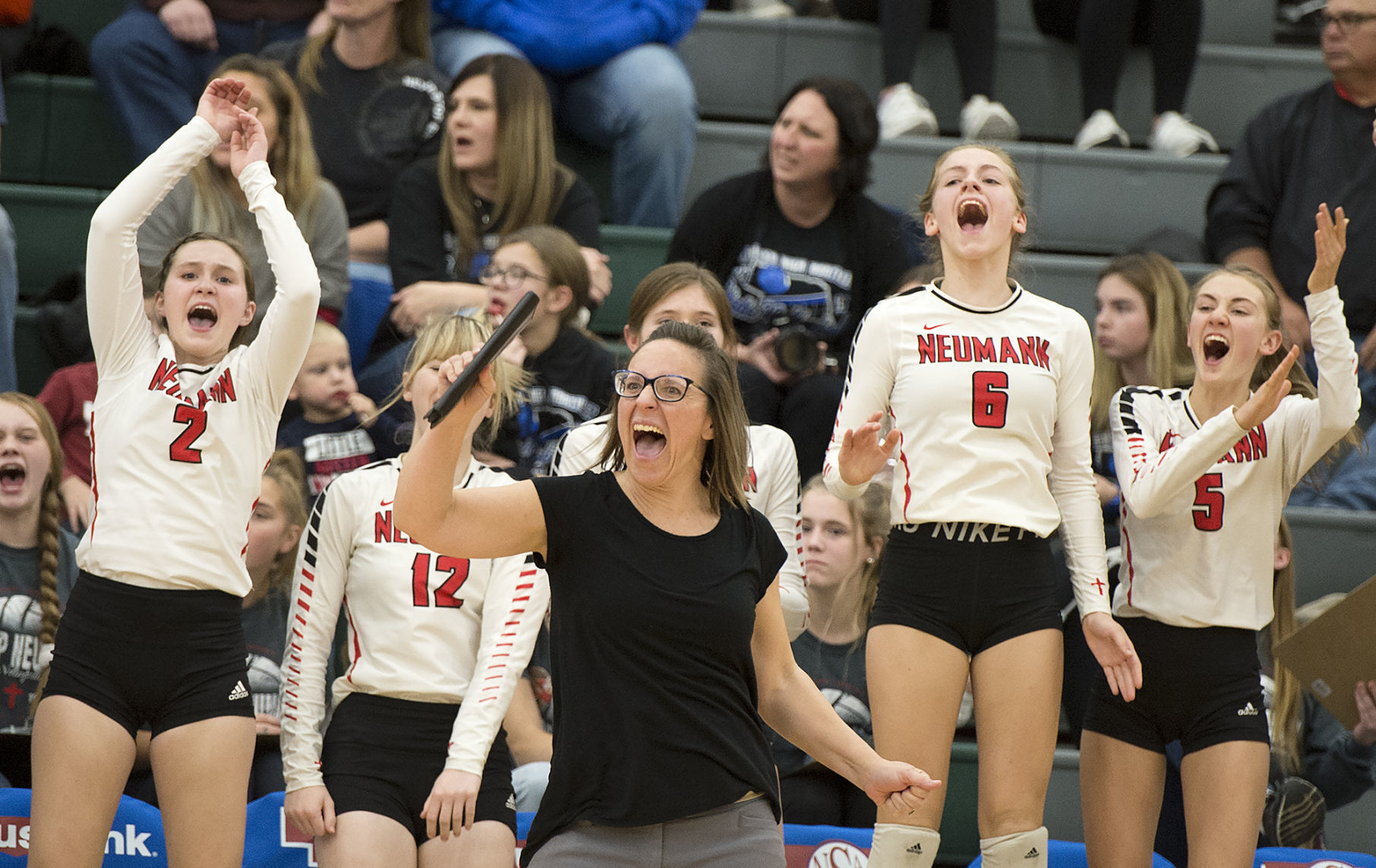 Quarterfinal Class C-2 girls state basketball- Lutheran Northeast vs. Bishop Neumann, 11.7.2019